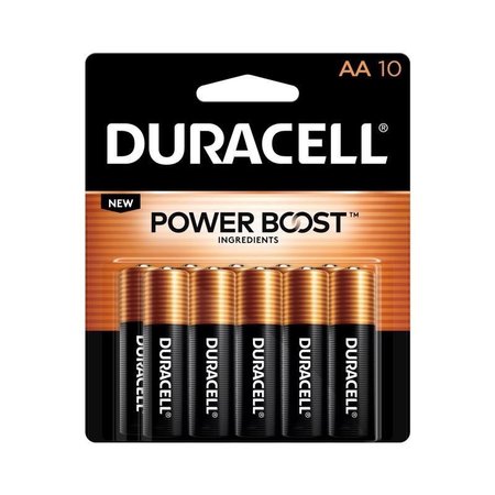 DURACELL Coppertop AA Alkaline Batteries 10 pk Carded MN1500B10Z